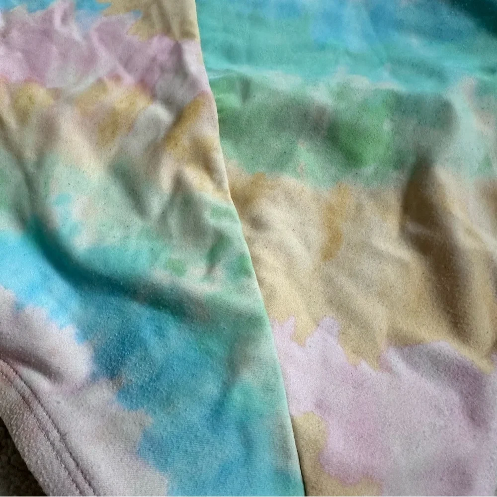 Stoney Clover Ln | Tie Dye Cheeky High Leg One Piece Swimsuit | Size 14W